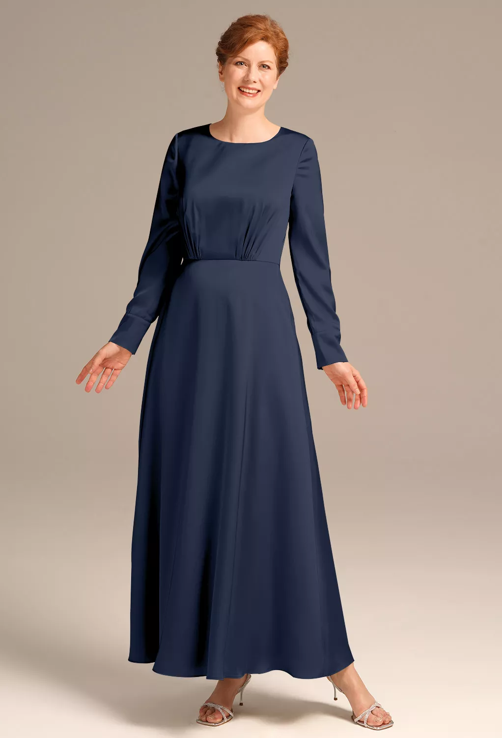 AW Kathryn Dark Navy  Mother of the Bride Dresses
